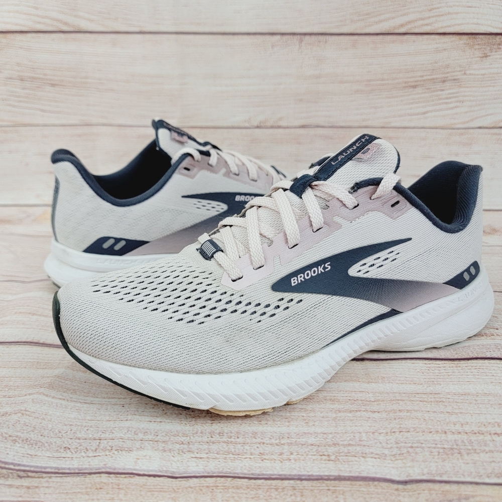 Brooks Launch 8 Women's Running Shoes Size 8.5B Primrose Ombre Metallic